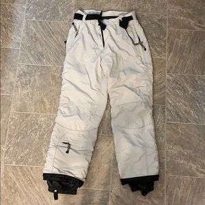 Girls XL White Snow/Ski Pants